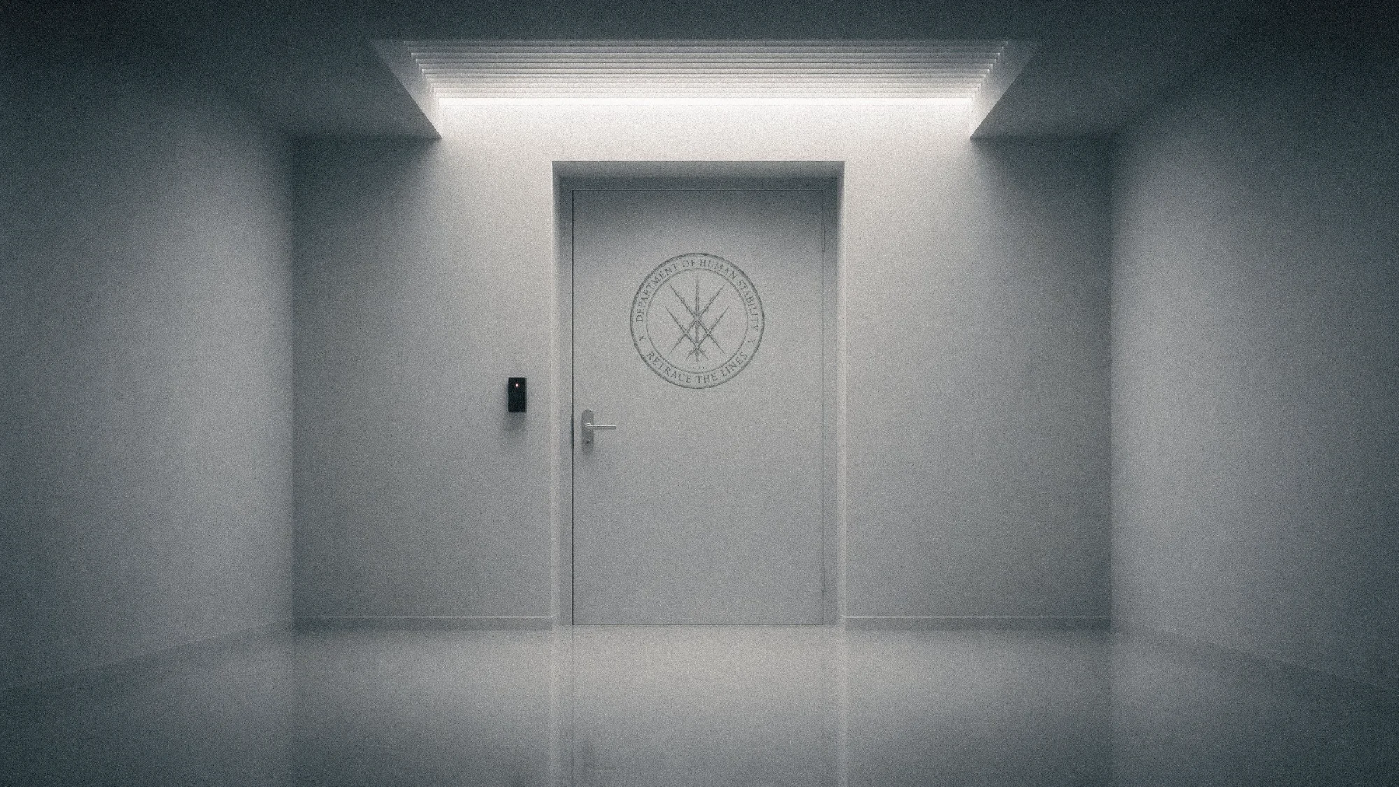 Sealed observation door — Department of Human Stability